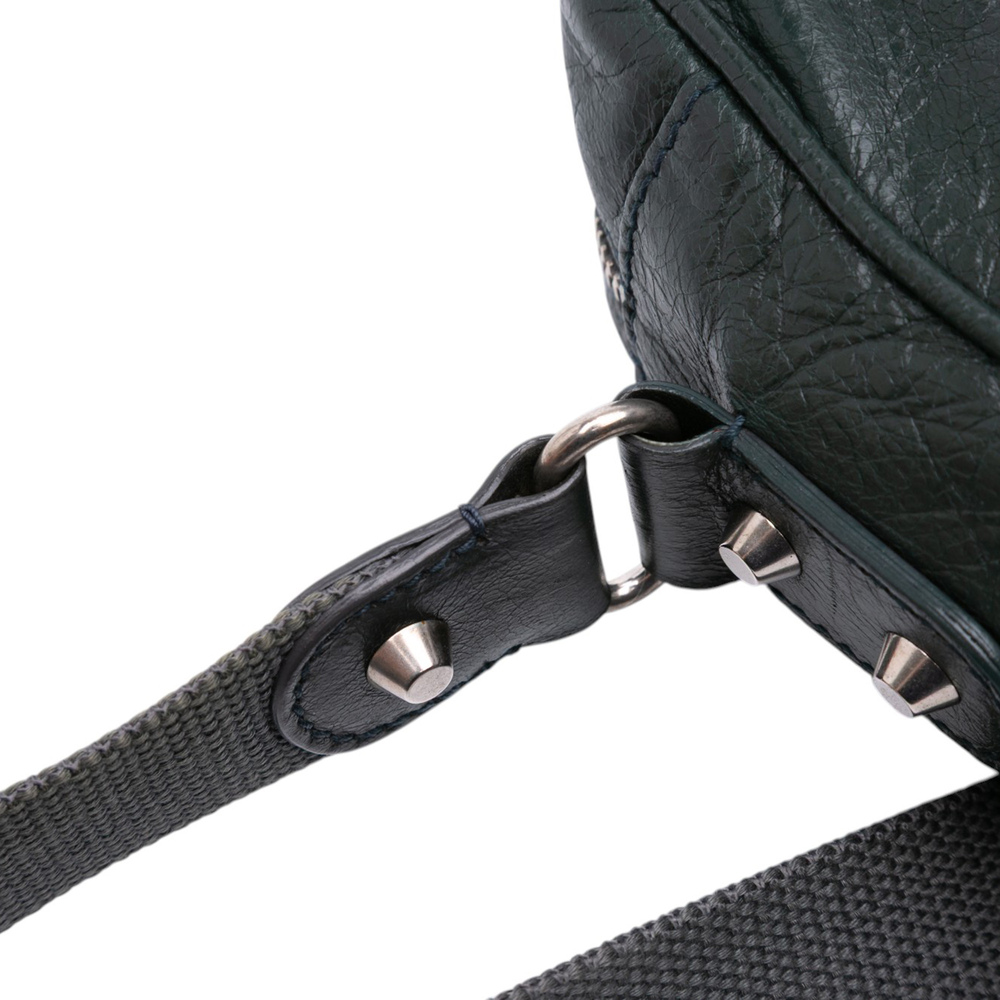 Pre-Loved Balenciaga Lambskin Motocross Classic Reporter Crossbody - Picture 10 of 12